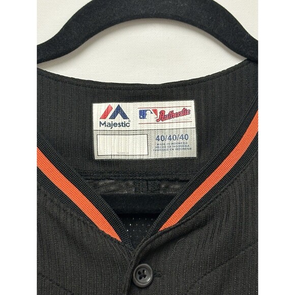 MLB Majestic San Francisco Giants Authentic Jersey Mens 40 Cool Base Stitched - Picture 4 of 13